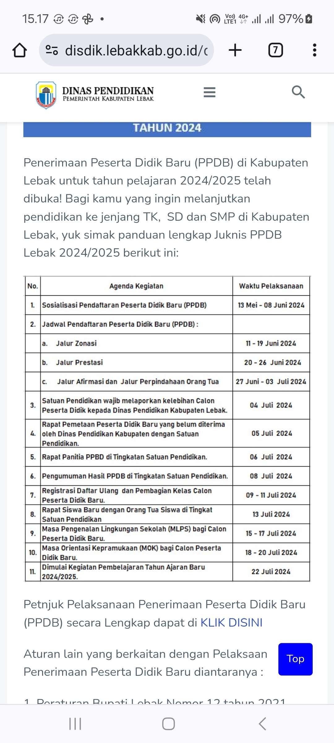 RRI.co.id - Ratusan SMP di Lebak Siap Tampung Lulusan SD