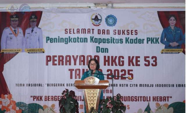 Puncak Peringatan Hari Kesatuan Gerak PKK Kota Gunungsitoli