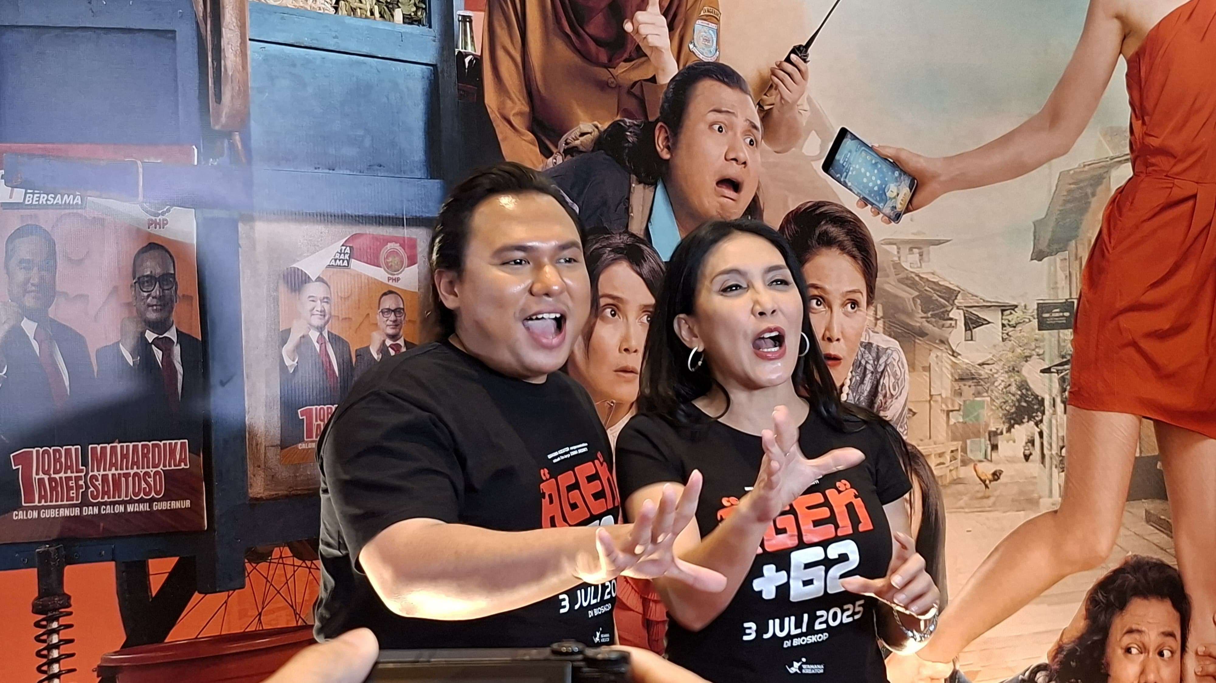 RRI.co.id - Comeback Rieke Diah Pitaloka di Film Agen +62
