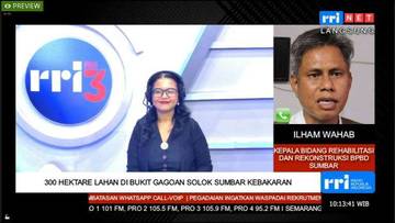 Kebakaran Lahan 300 Hektare di Solok Telah Padam 